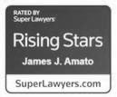 Rated by Super Lawyers | Rising Stars James J. Amato | SuperLawyers.com